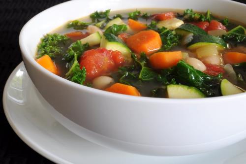 Light Vegetables Soup
